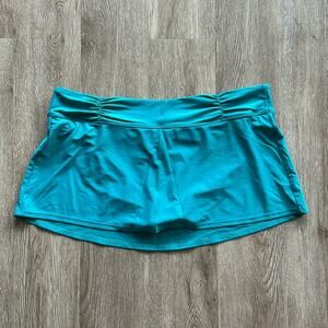 Athleta Shirred Band Swim Skirt
